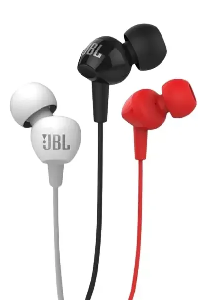 אוזניות מבית JBL דגם C150 חיבור Aux (יבואן רשמי מודן).