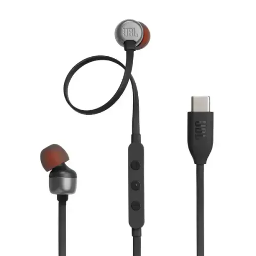 אוזניות מבית JBL דגם T310C חיבור Type-C (יבואן רשמי מודן).