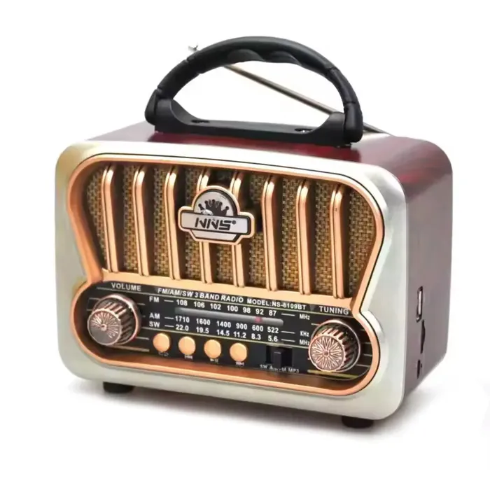 רמקול רטרו דגם NS-8109BT.