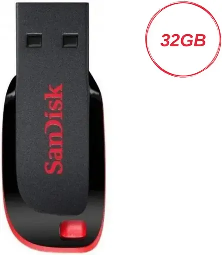 דיסק און קי Cruzer Blade מבית SanDisk – נפח 32GB.